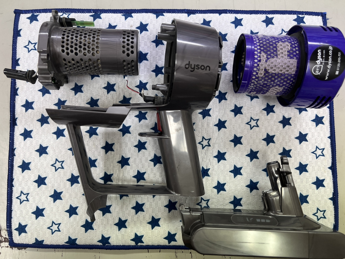 ダイソン掃除機修理】モーター交換修理 スイープマスター公式サイト